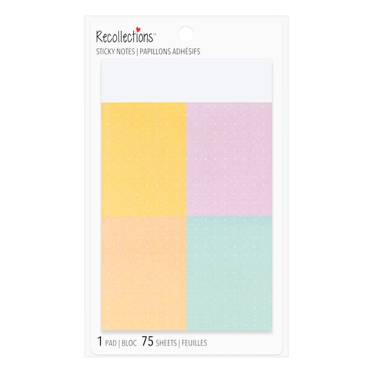 Pastel Quad Planner Sticky Notes by Recollections™